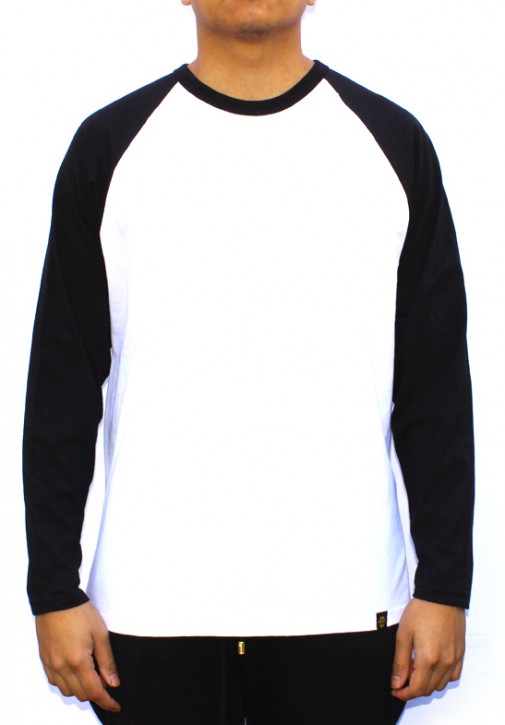 Baseball longsleeve plain front